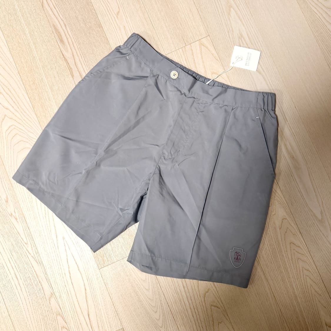 브루넬로 쿠치넬리 / 테니스 그레이 숏 팬츠 / M 32-35 (새상품) 상품이미지1