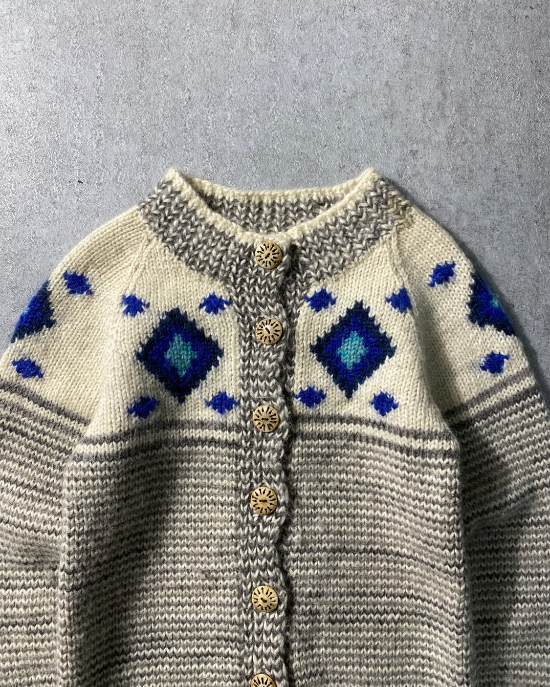 [S-M] My Mother Is Japanese모헤어 울 니트 가디건 상품이미지2