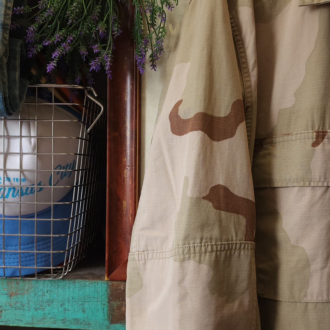 90s 미군 오리지널 사막 삼색 bdu 셔츠자켓 xl 레귤러 상품이미지8