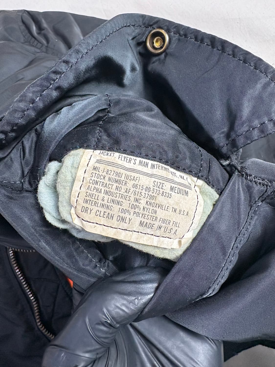 70s - 80s Alpha Industries MA-1 Jacket M 상품이미지3