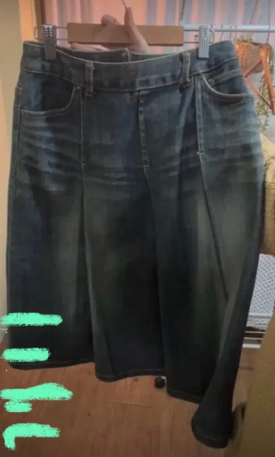 일본빈티지 데님스커트 판매합니다! 마루빈티지카메빈티지코이세이오 상품이미지1