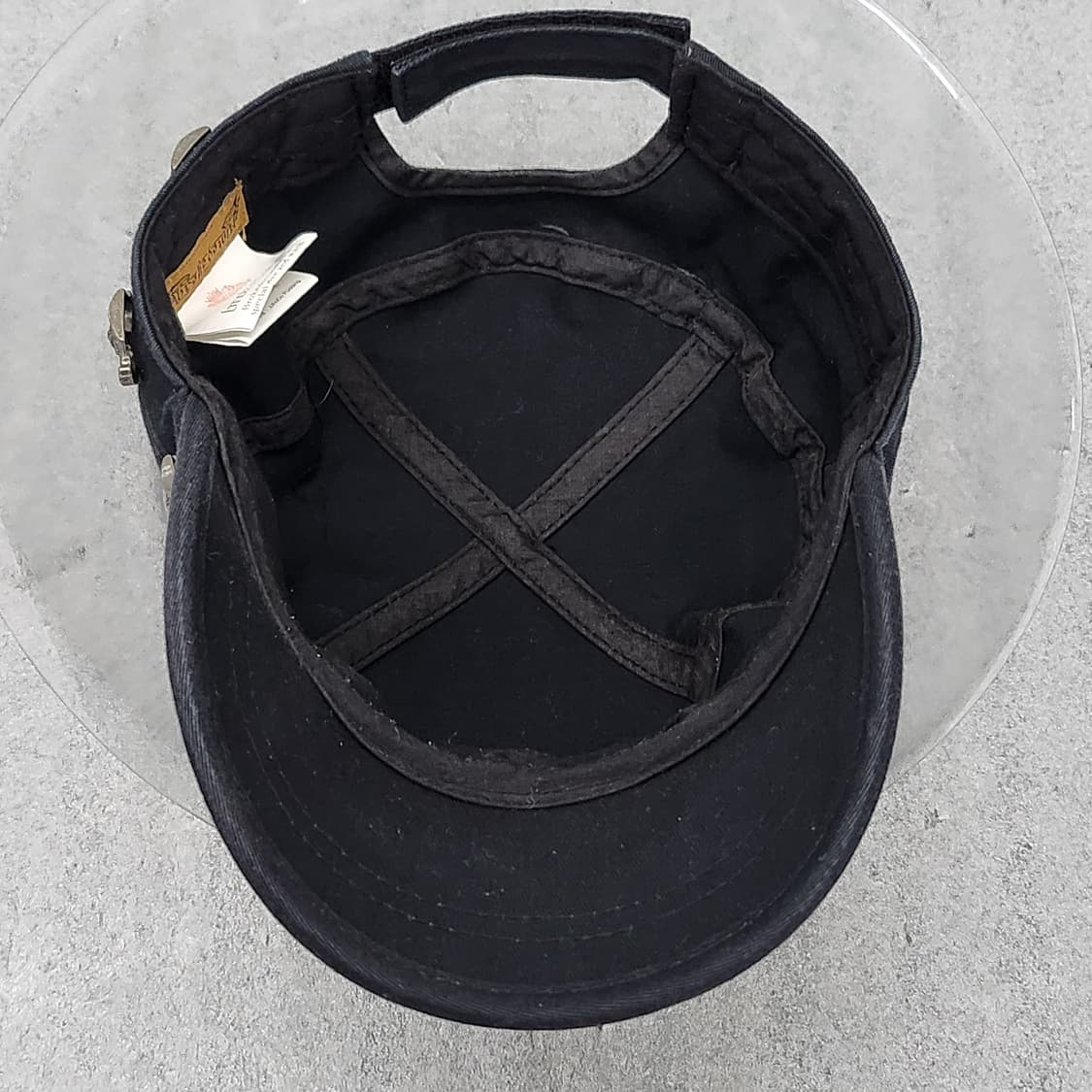 브로큰다운 군모 블랙 프리사이즈  상품이미지6