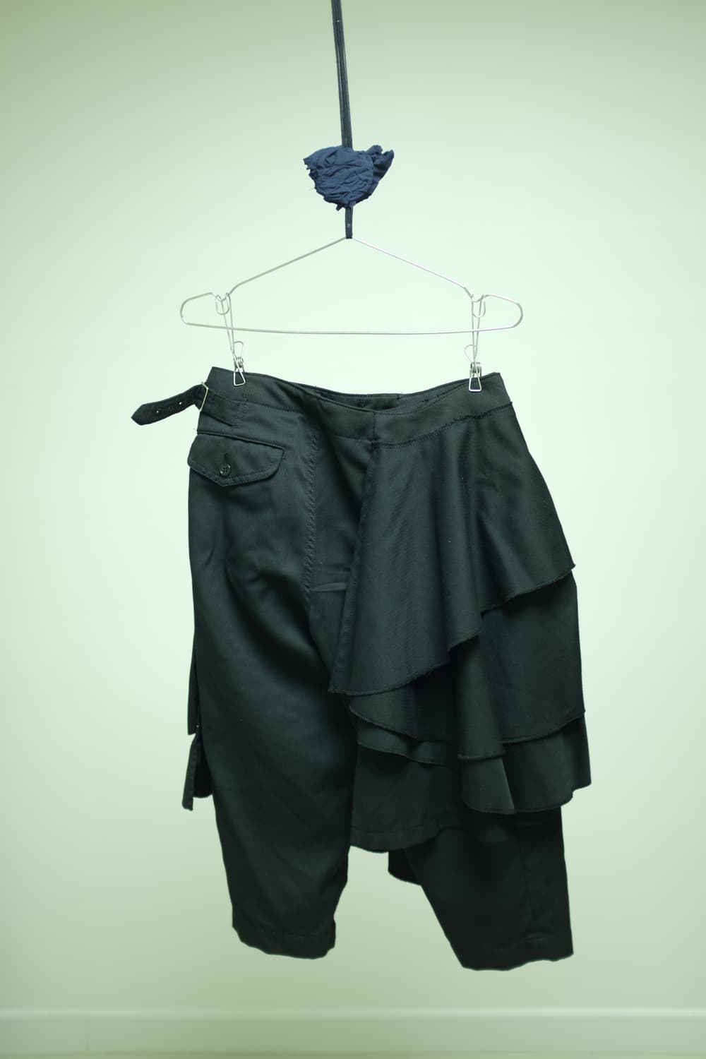 블랙 꼼데가르송 도킹 팬츠스커트 AD 2009 상품이미지2