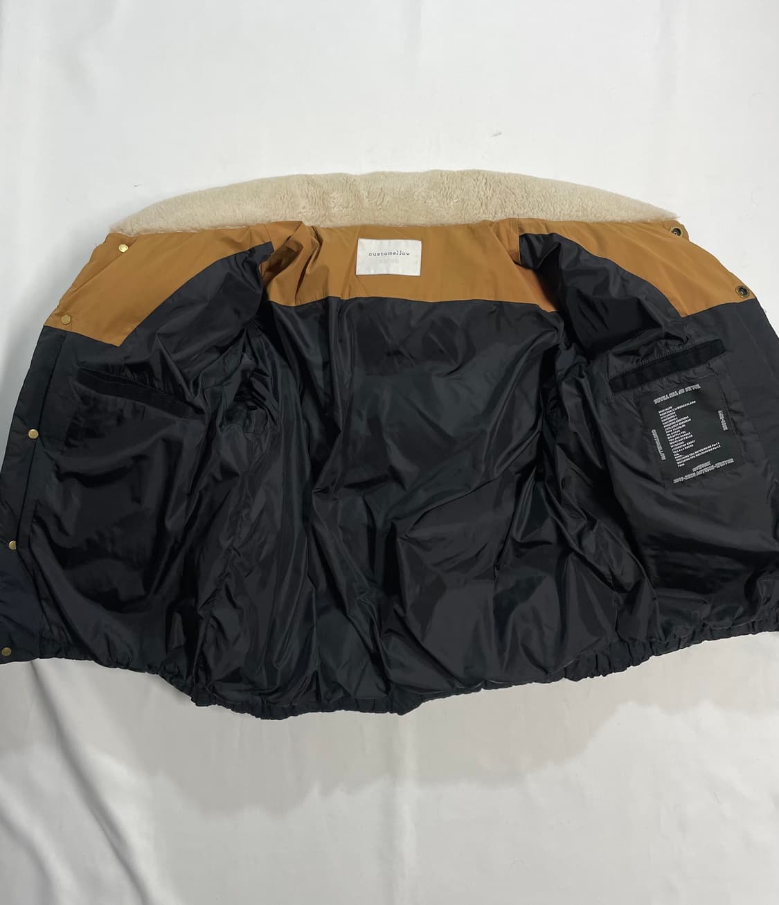 customellow 양털 구스다운 패딩 상품이미지5