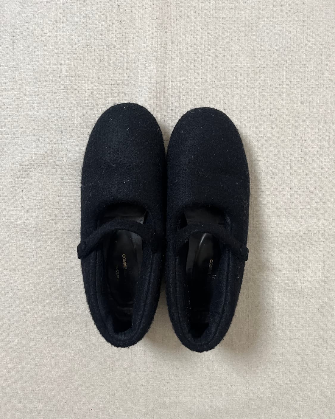 꼼데가르송 플랫 메리제인 슈즈 comme des garcons 상품이미지2