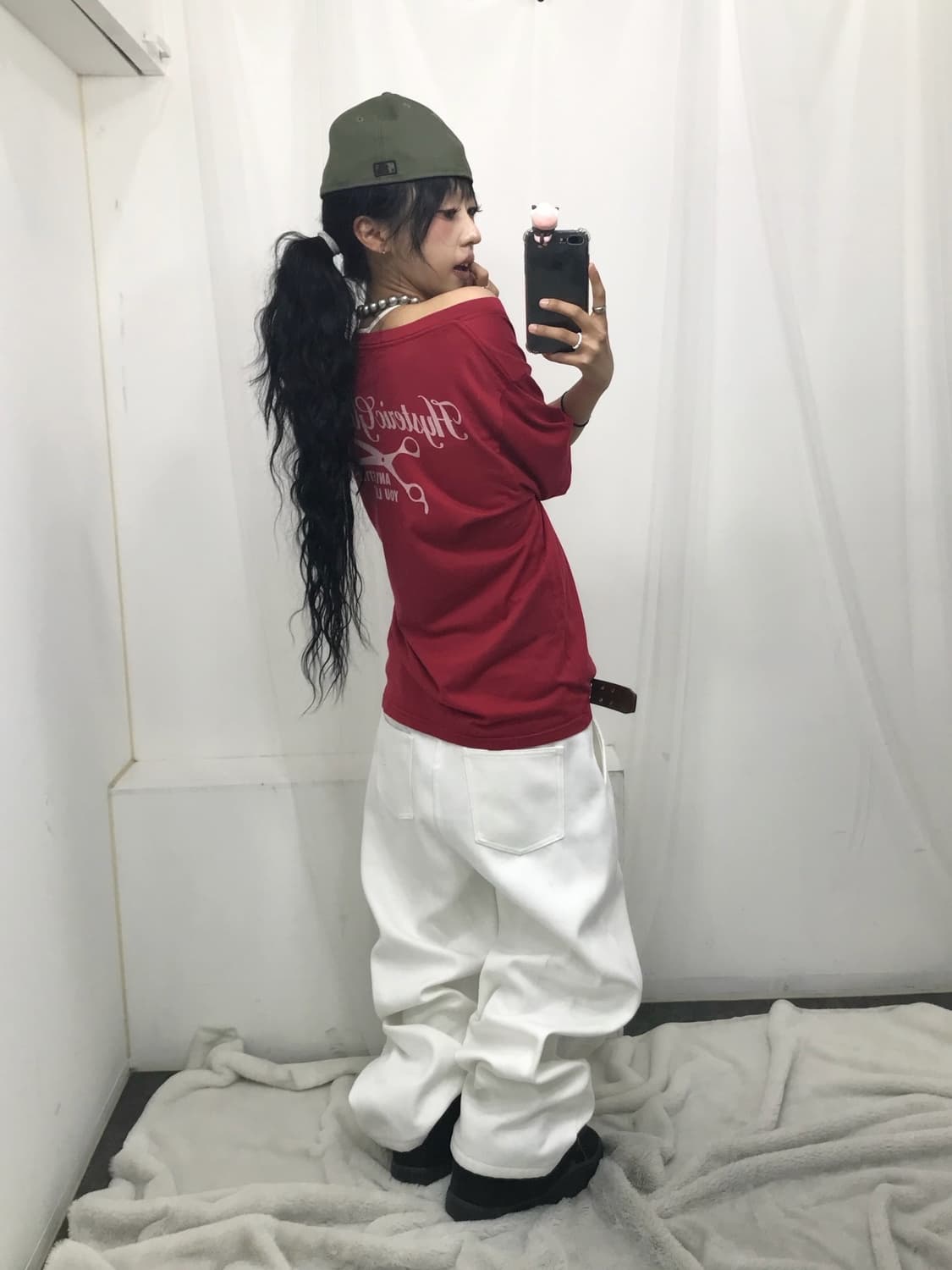 < Hysteric Glamour His Girl T-shirt > 상품이미지5