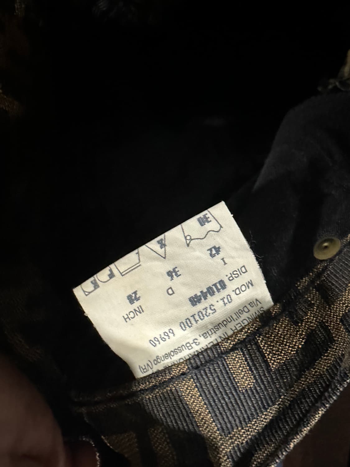 펜디 주카 FF로고 팬츠 상품이미지6