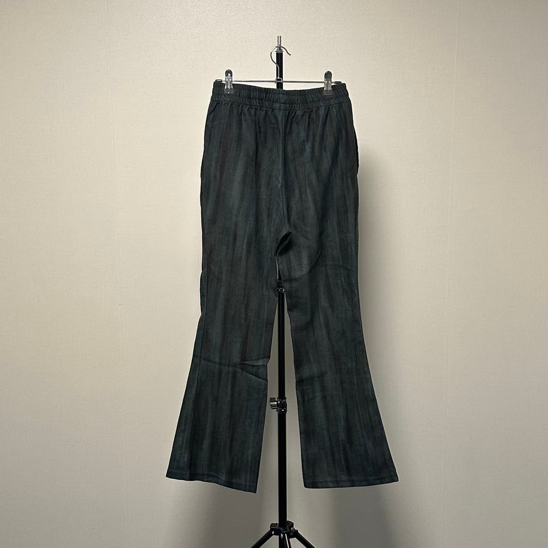 엔조블루스 웨이브 밴딩 부츠컷 팬츠 Smoky Green S 상품이미지4