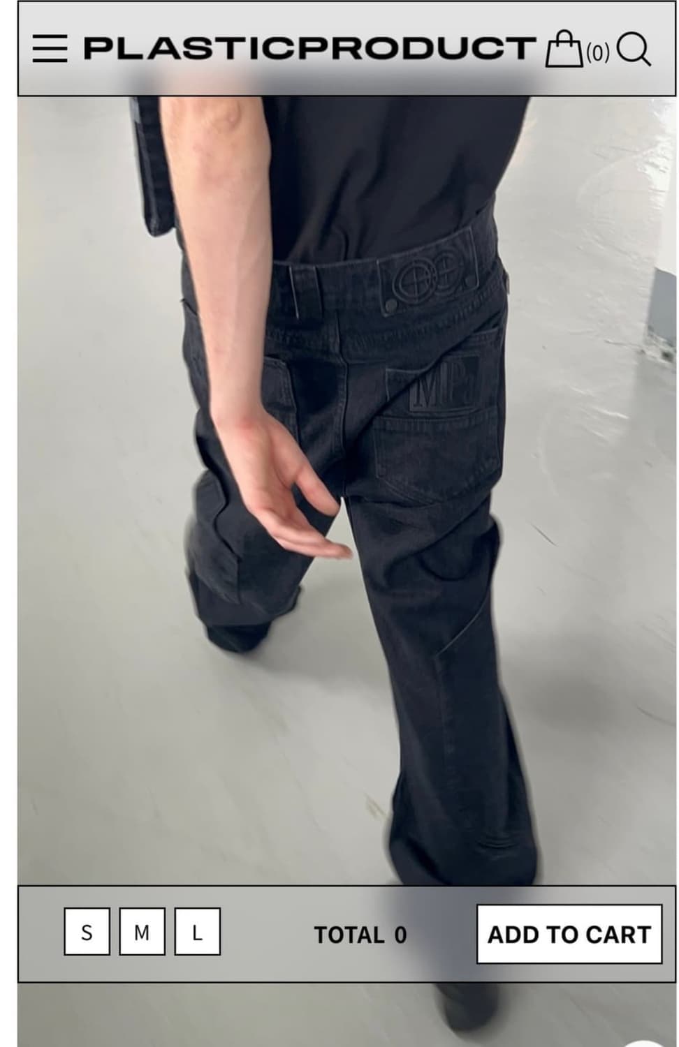 Calf pocket pants  상품이미지1