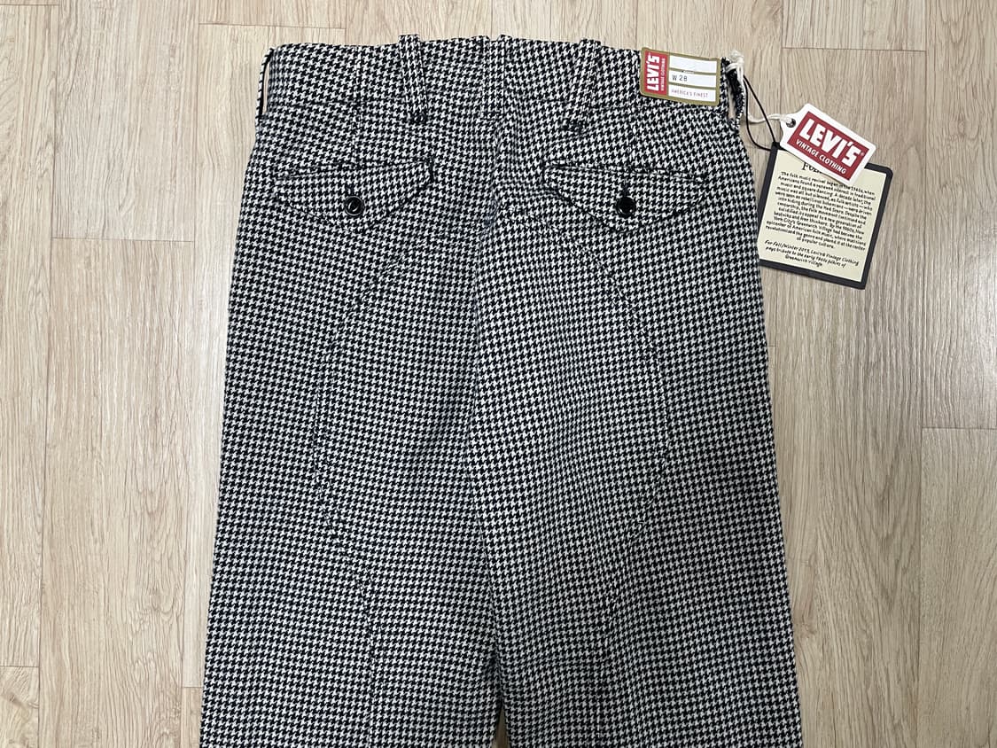 27) 리바이스 LVC 하운드투스 체크 매키노팬츠(새제품)RRL&폴로 상품이미지7