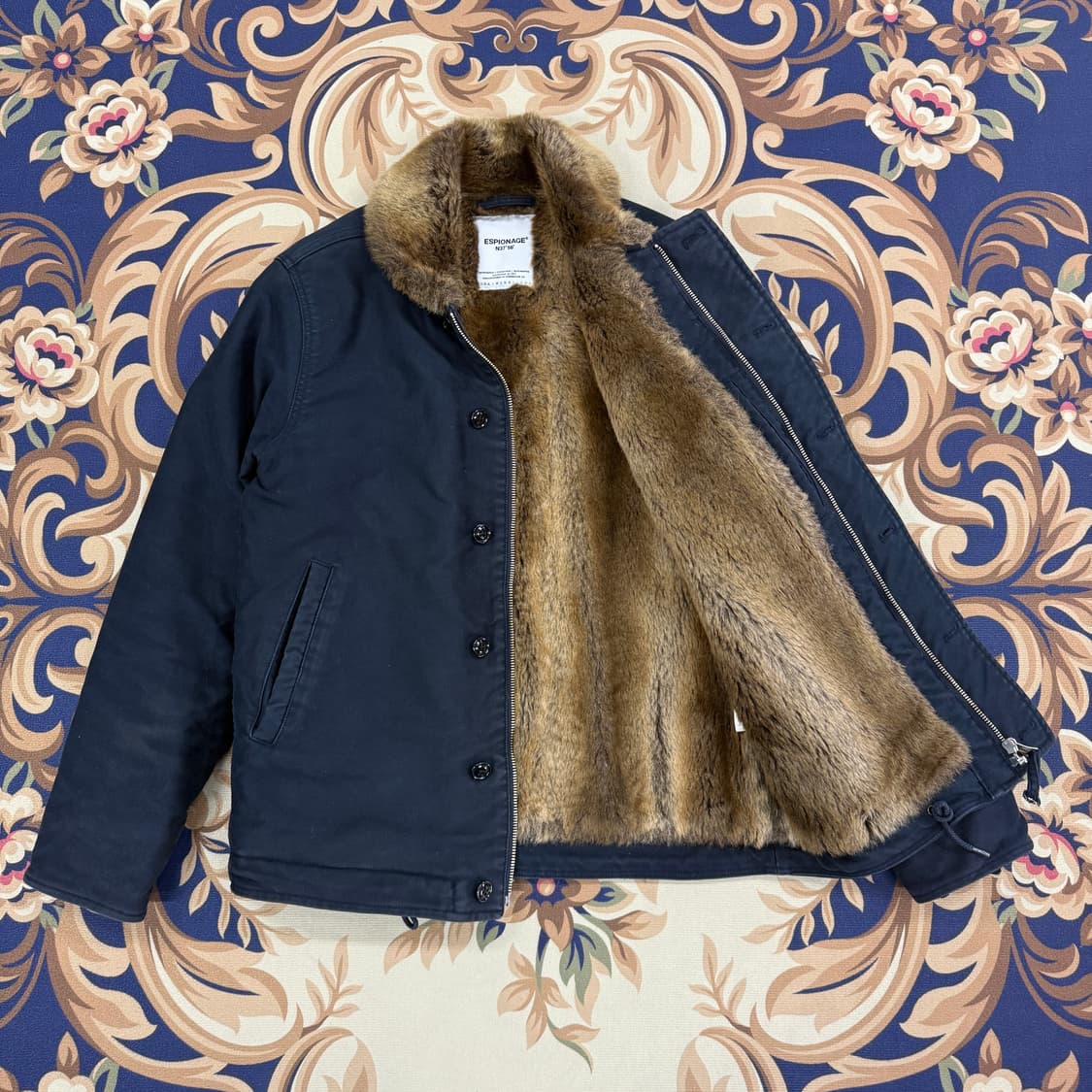 (L)에스피오나지 Espionage 덱 자켓(네이비) 상품이미지3