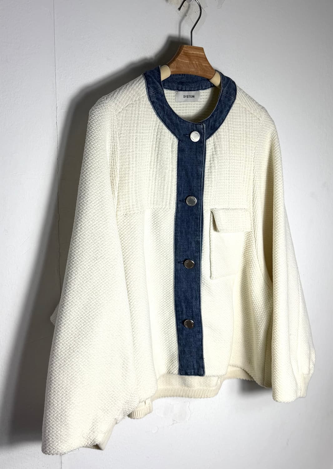 시스템 가디건 한섬 한섬가디건 시스템가디건 카디건 상품이미지1