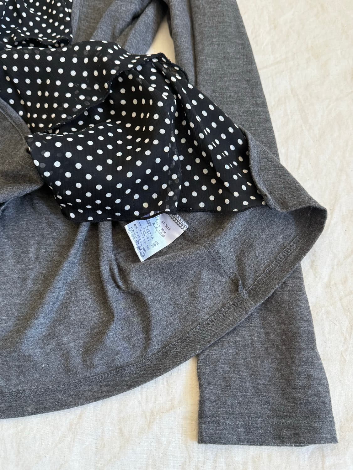 차콜 공겜여주 갸루 러블리 긱시크 블라우스 탑 상품이미지7