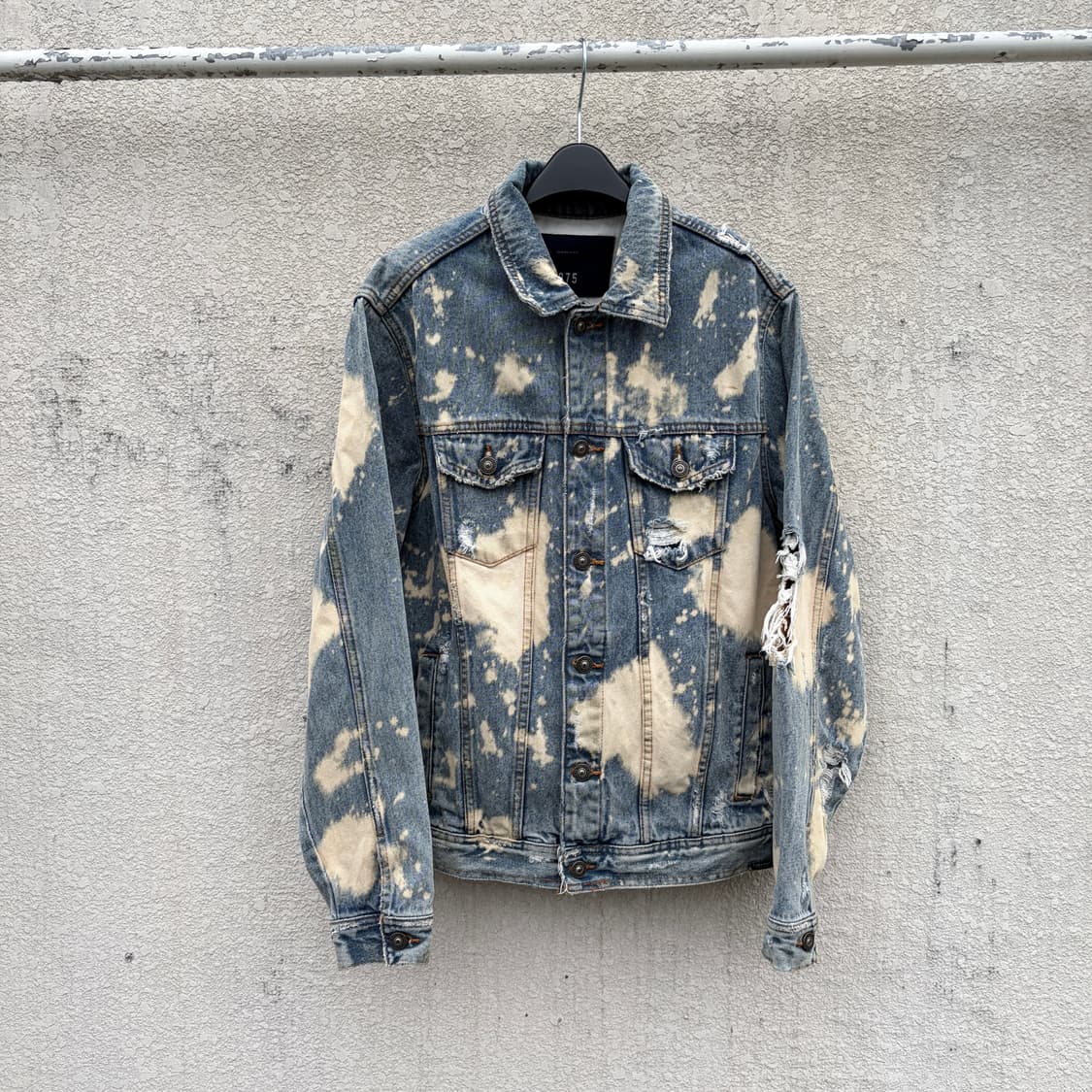 L)자라1975 데미지 워싱 데님 자켓 상품이미지2