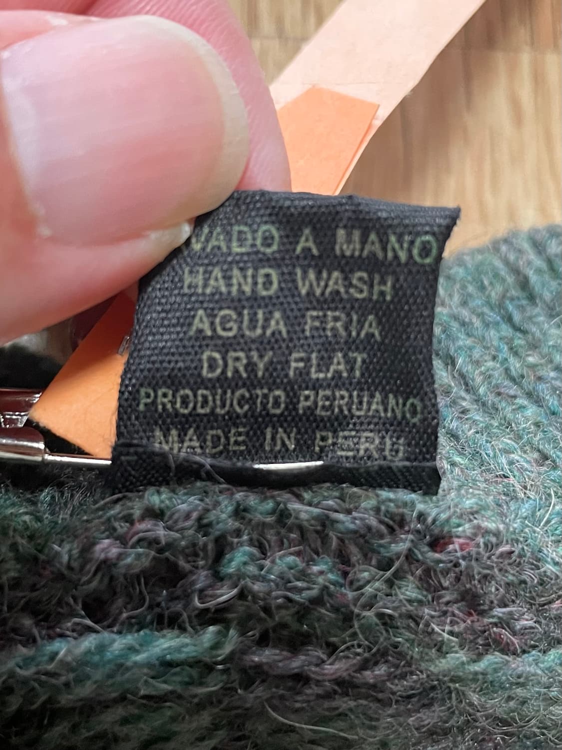 국내 유일 Made 페루 - 알파카 빈티지 패턴 니트 스웨터 상품이미지4