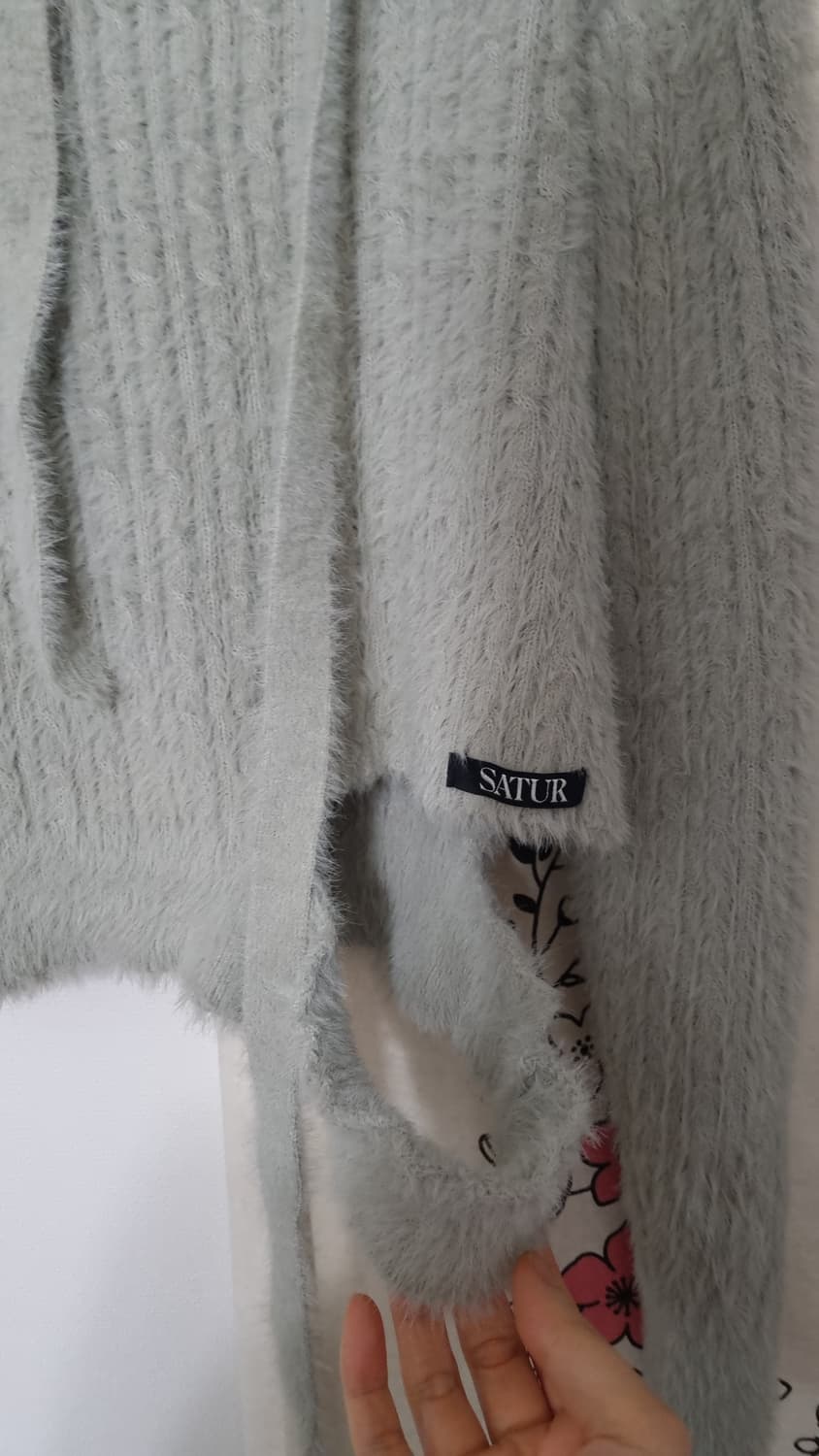 SATUR Fair slit muffler knit S 상품이미지6