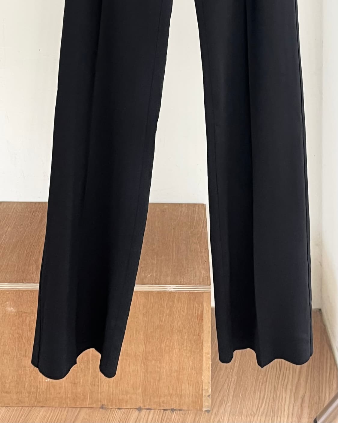 베르사체 팬츠 블랙 스트레이트 트라우저 상품이미지3