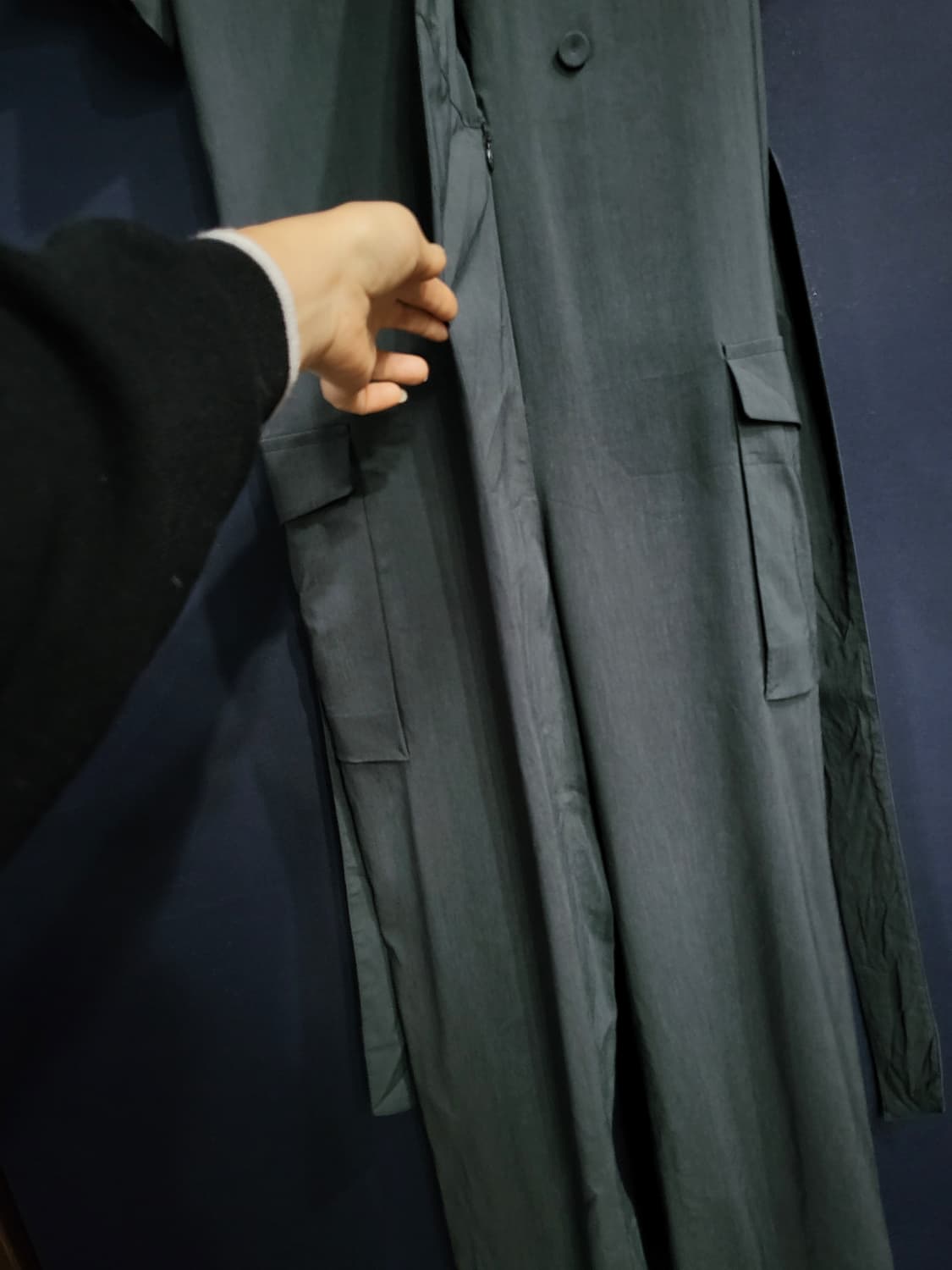 발렌시아 벨티드 점프수트(새상품) 상품이미지5