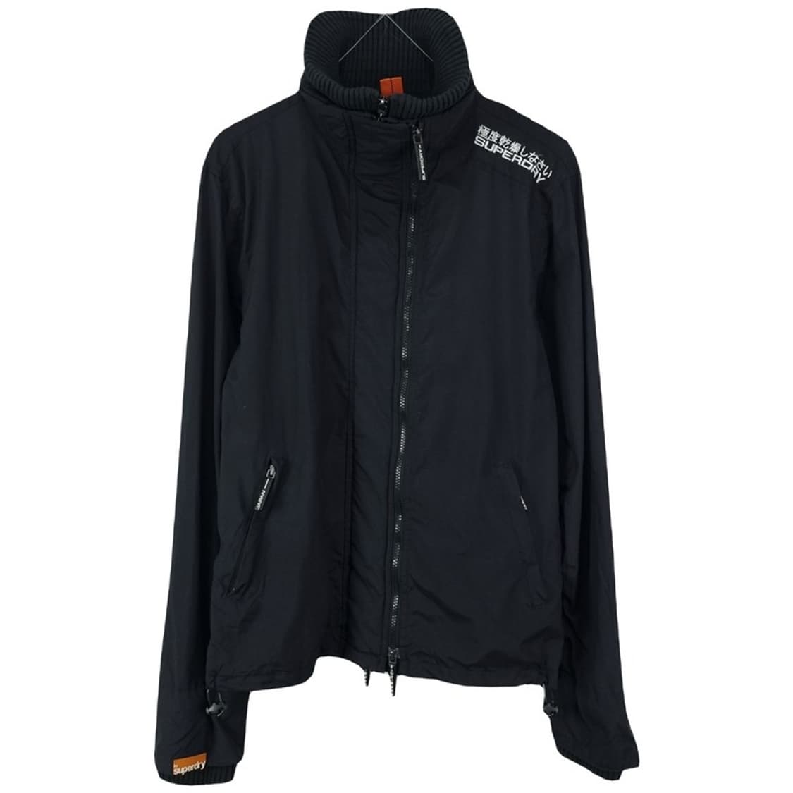 [슈퍼드라이] 재팬 바람막이 자켓 블랙 M18689 상품이미지2