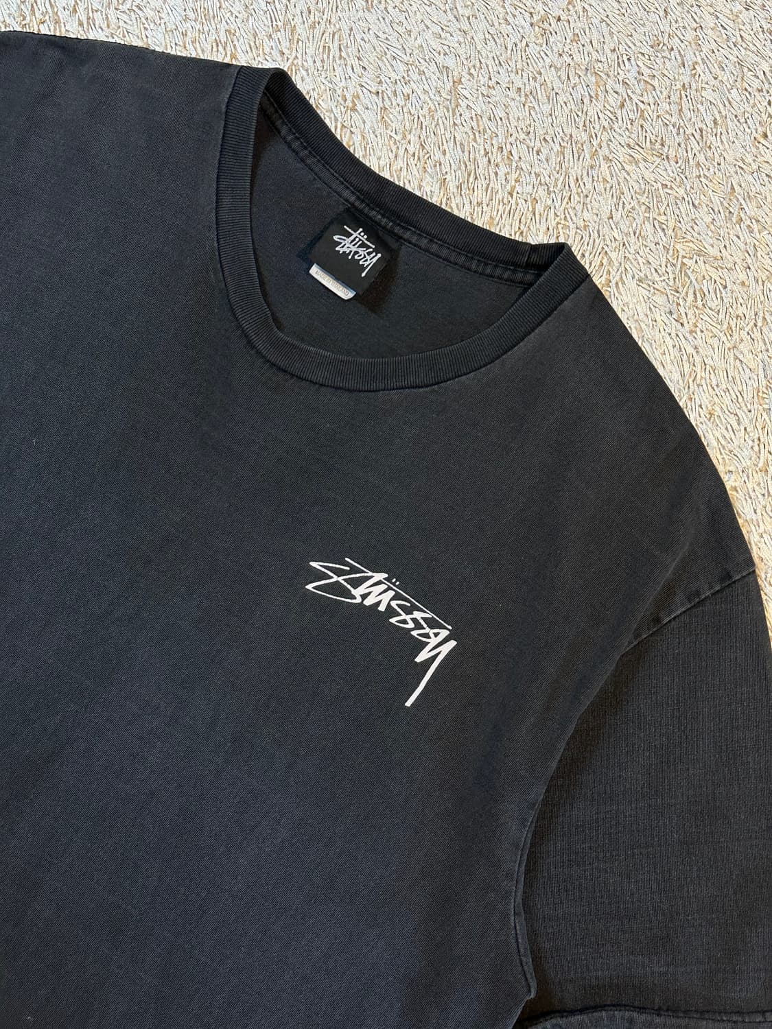 희귀) 스투시 STUSSY 사무라이 반팔 티셔츠 차콜 상품이미지3