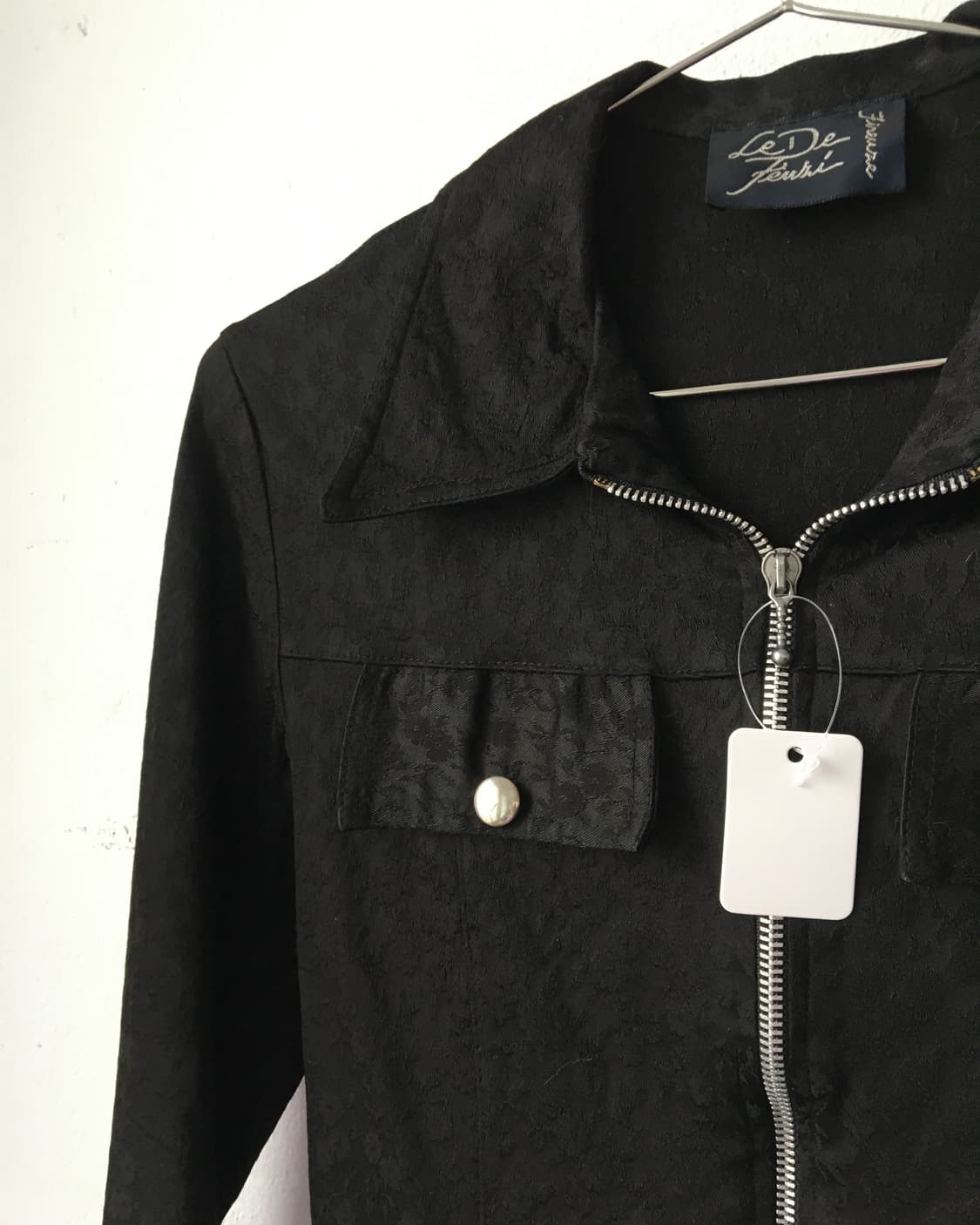 Flower pattern shirt zip up 상품이미지3