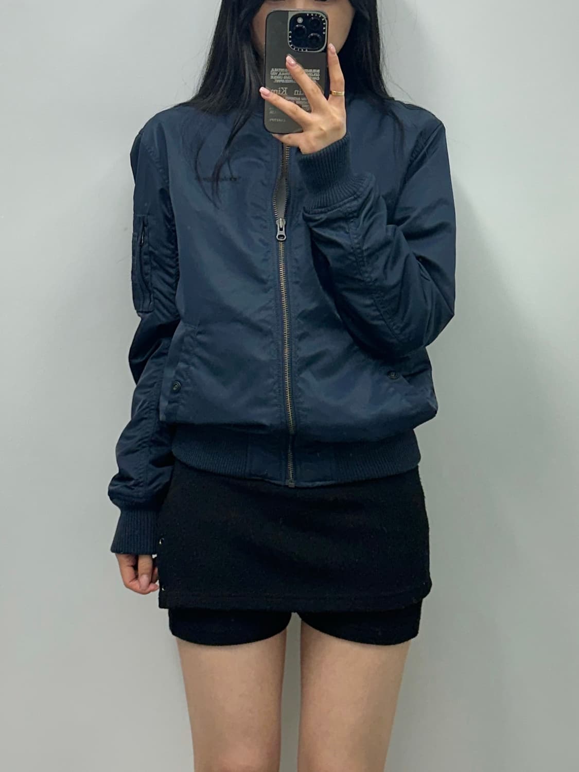 디키즈 네이비 ma-1 항공 자켓 상품이미지1