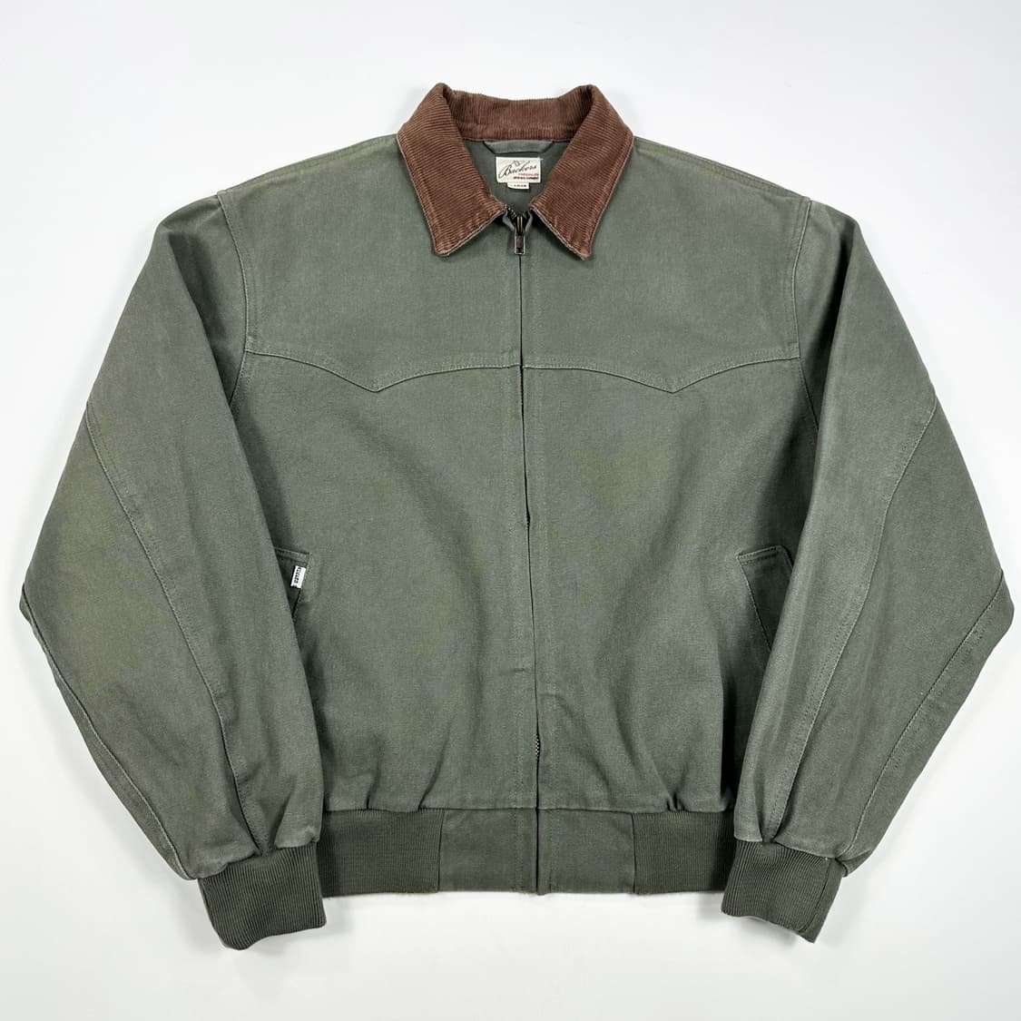 VTG 빈티지 재팬 워크웨어 카키 워크자켓 (L) 상품이미지2