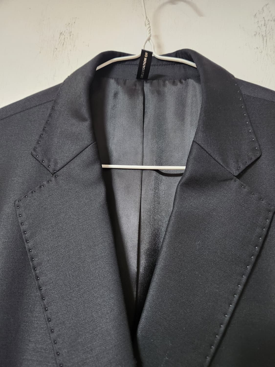 BON 블랙 스티치장식 남성 정장 자켓 블레이저105 상품이미지3