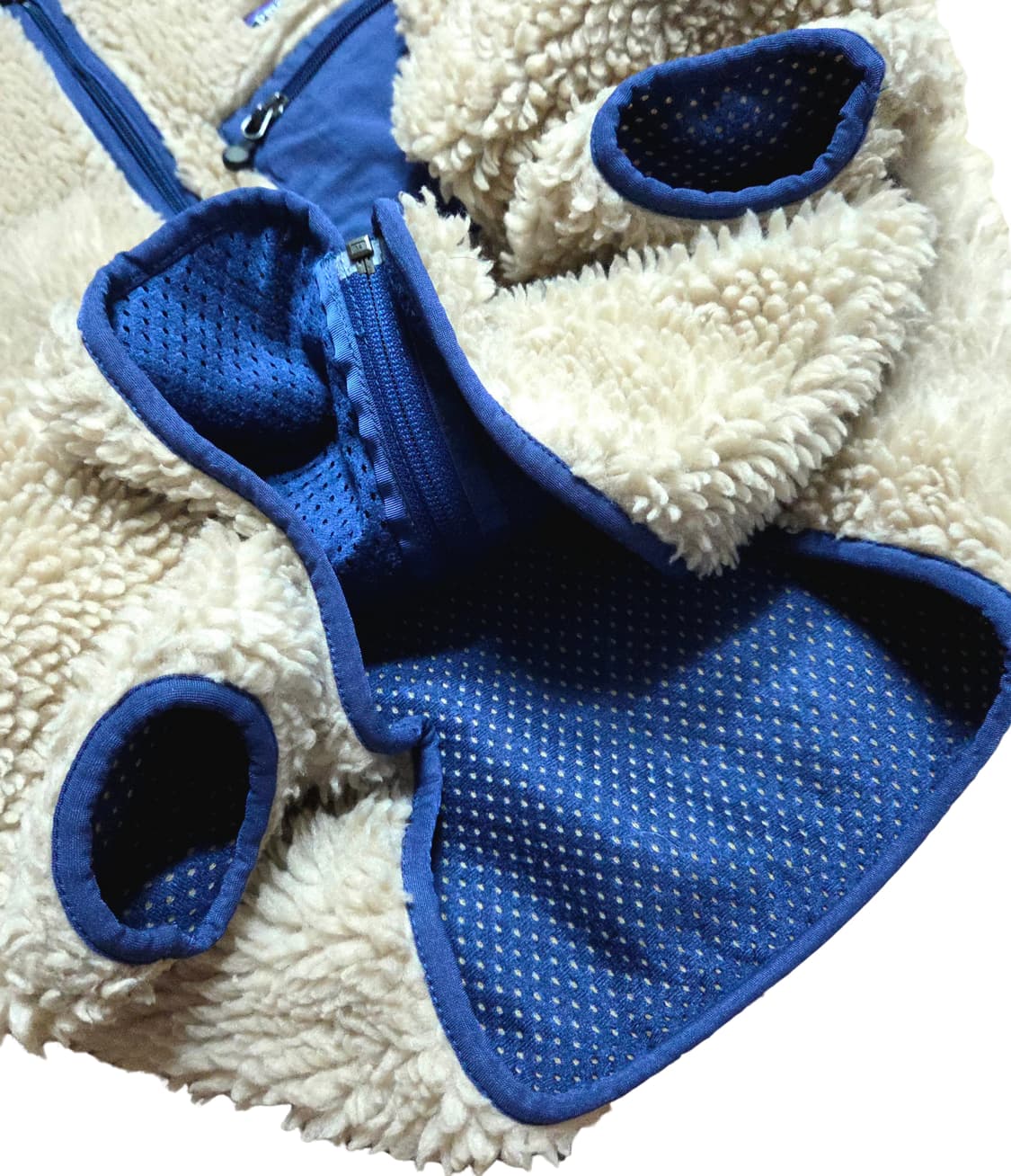 (M)파타고니아 아이보리 레트로 가디건 딥파일 상품이미지5