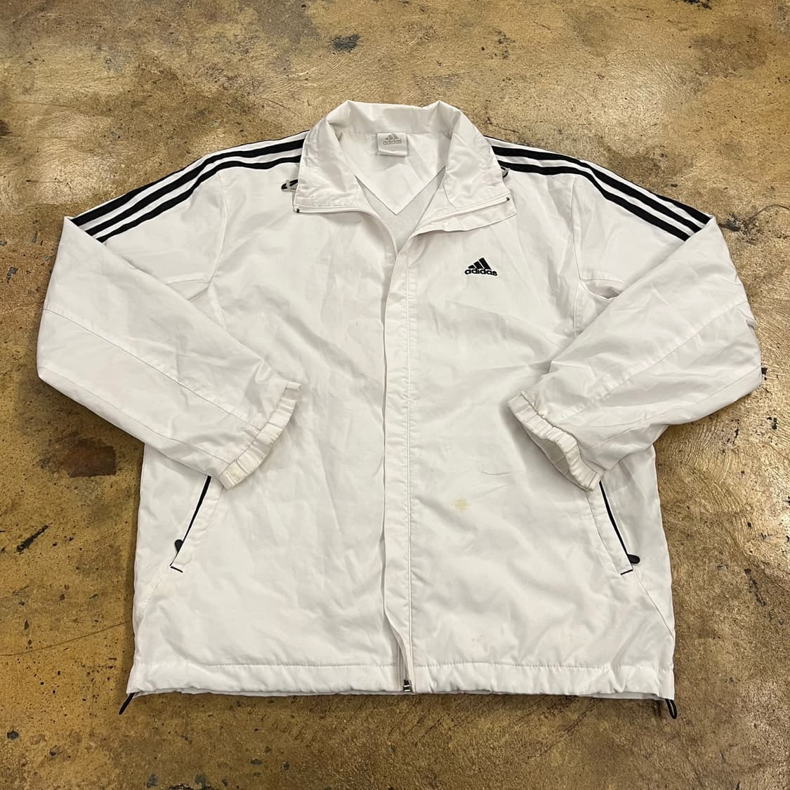 아디다스 흰검 화이트 블랙 바람막이 95 상품이미지2