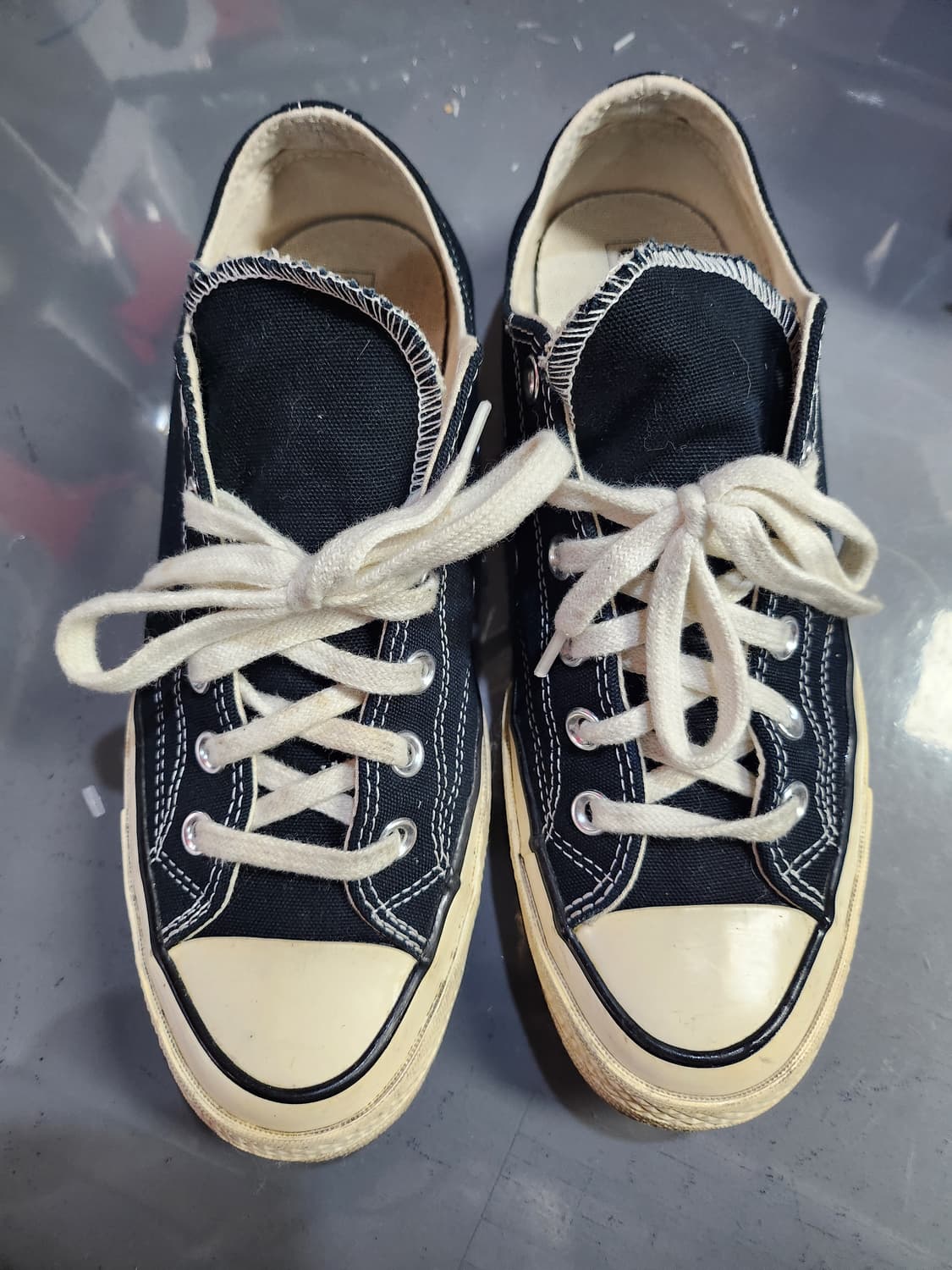 497) 컨버스 척 70 클래식 로우 스니커즈 상품이미지2