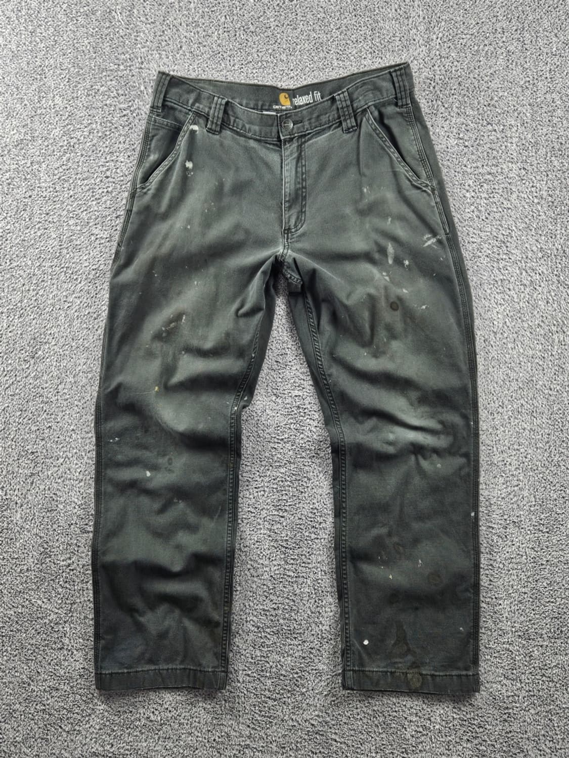 칼하트 코튼 캔버스 카펜터 워크 팬츠 ( 34X30 ) / 8645 상품이미지1