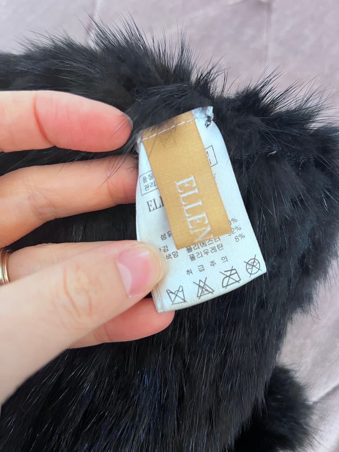 EllenTracy 여성 리얼밍크넥워머 상품이미지9