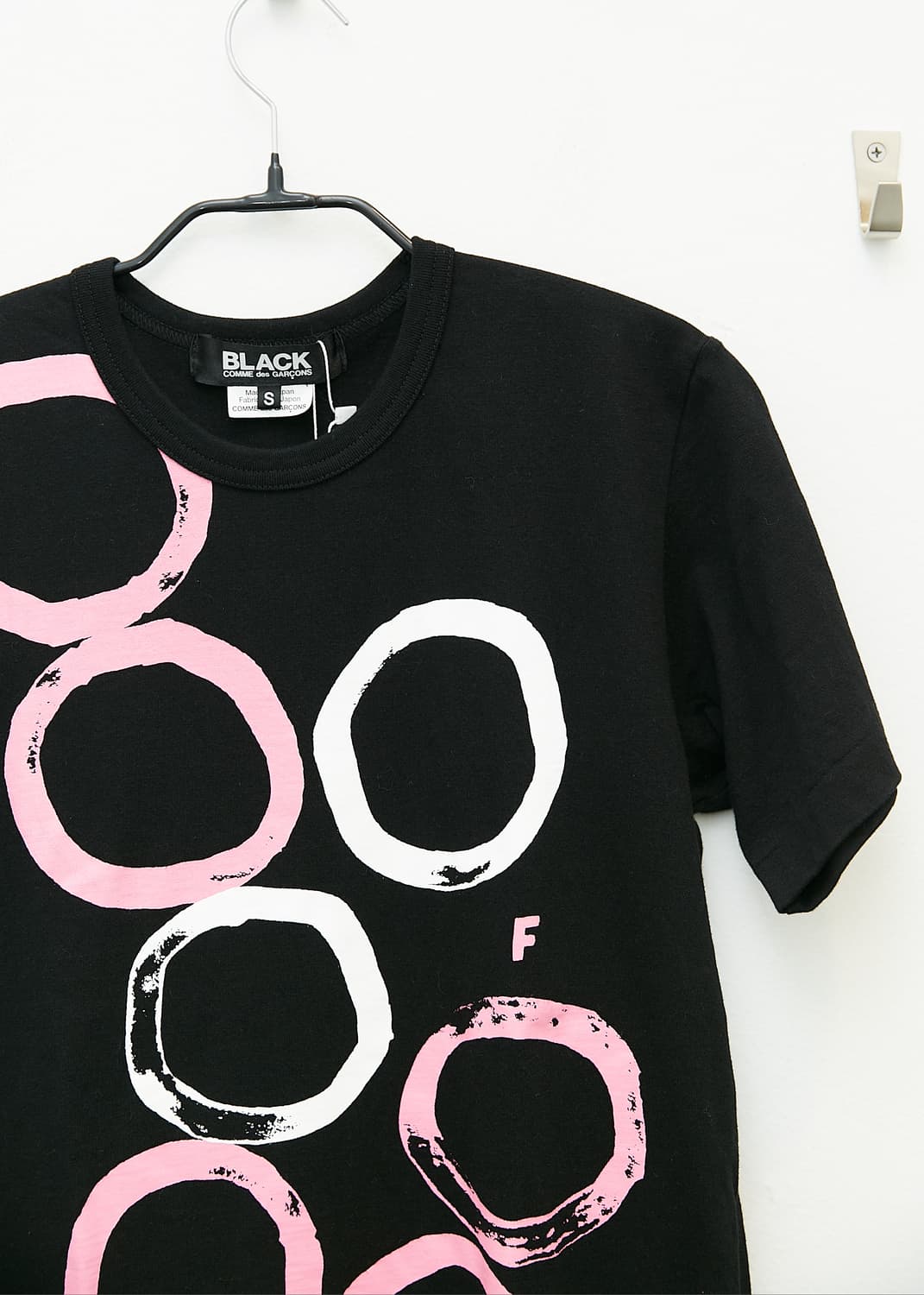 CDG Black Graphic Printing T-Shirt 상품이미지2
