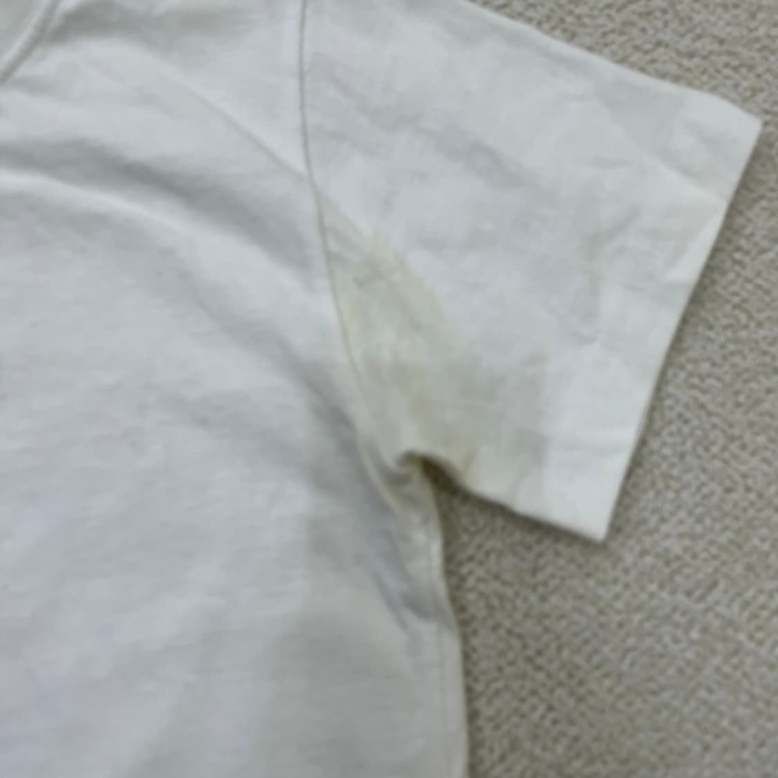 실측확인 레터프롬문 여성 크롭 반팔티 0415M 상품이미지5