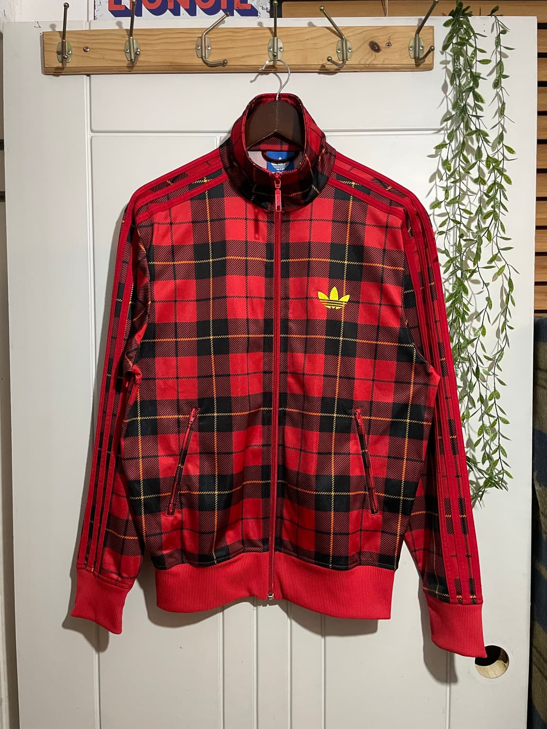 파이어버드 타탄체크 트랙져지 상품이미지1