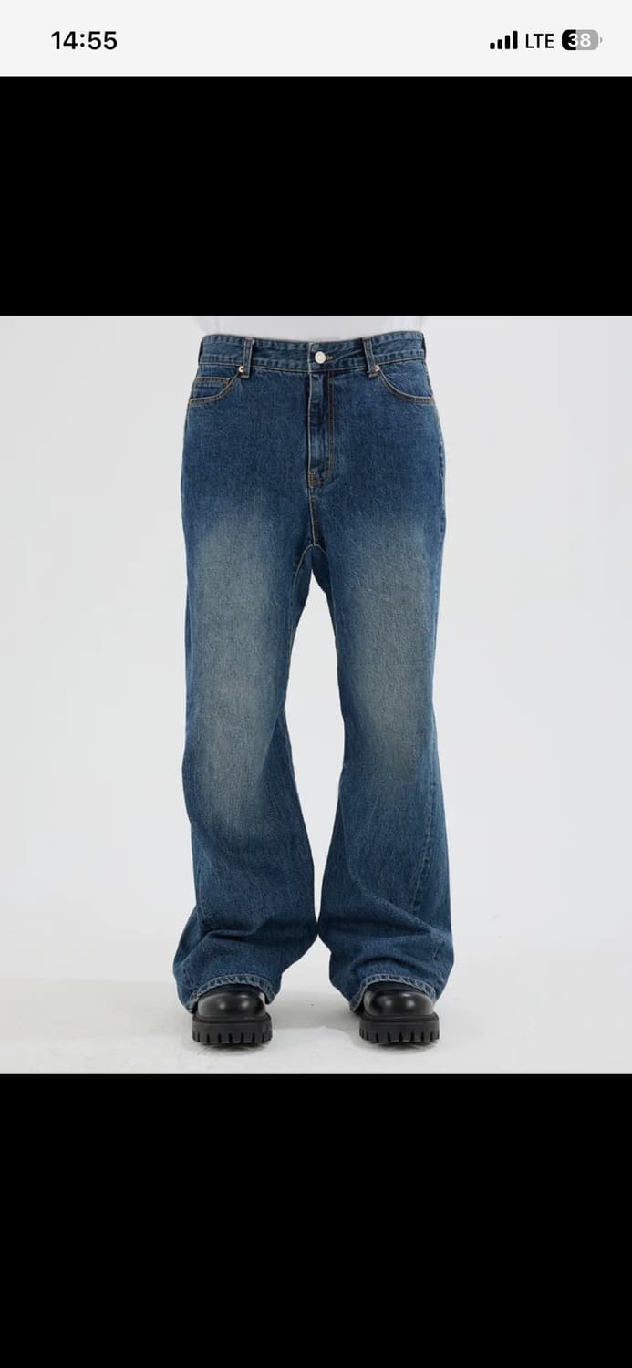 이에이 BELLIN FLARED 인디고 상품이미지1