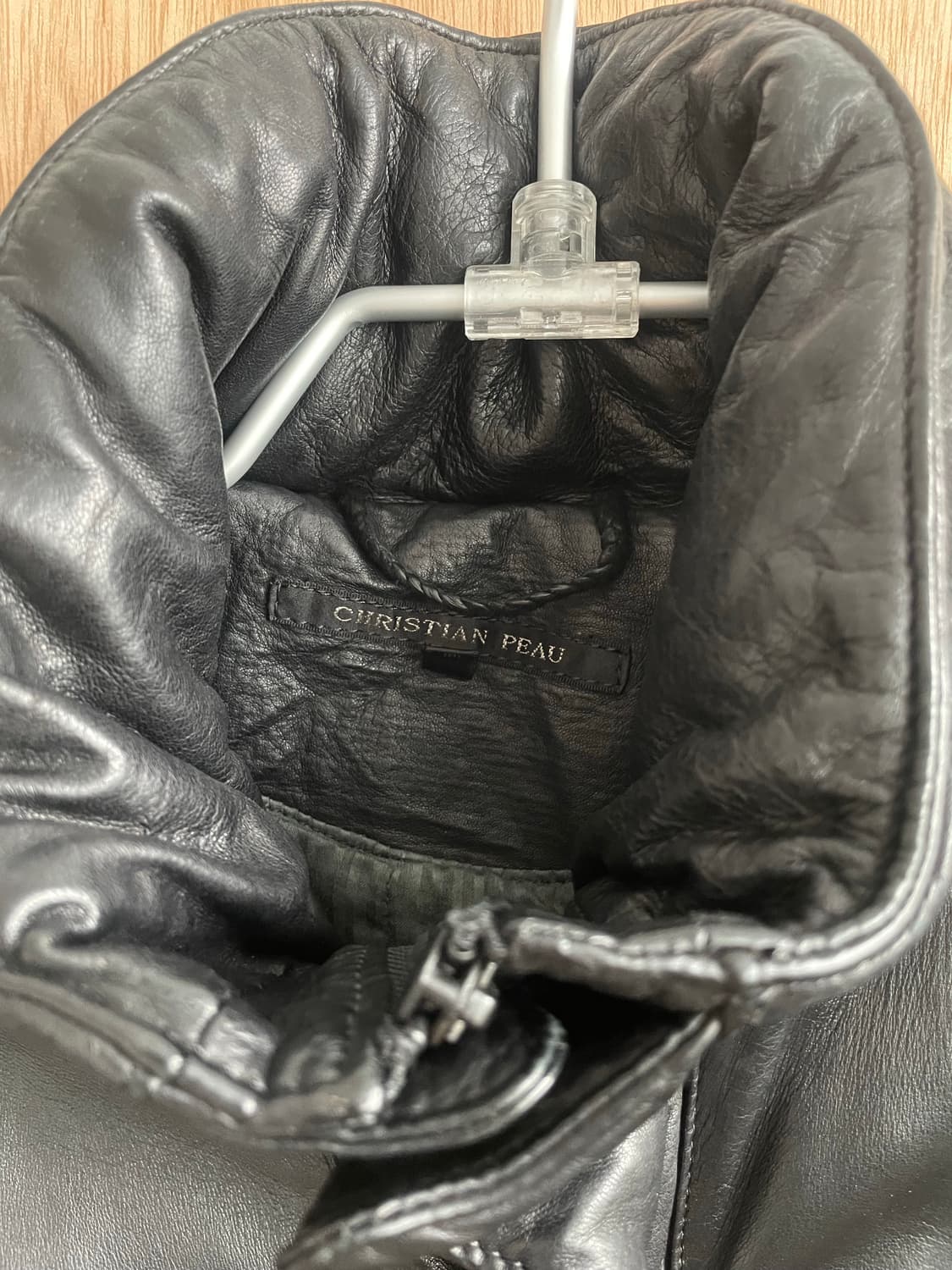 크리스찬포 레더 자켓 상품이미지6