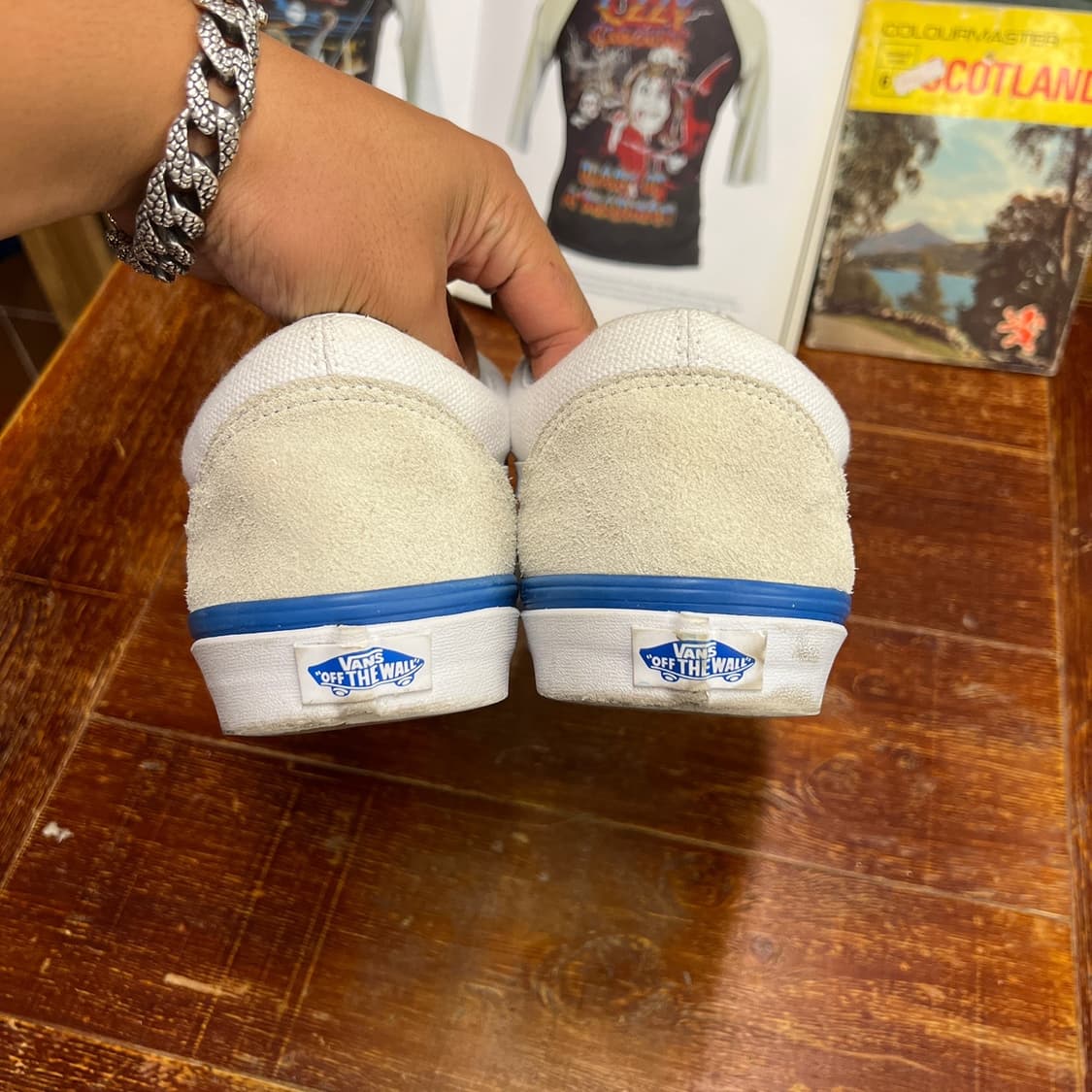 Vans Sneakers US Custom White 300 Size 상품이미지4