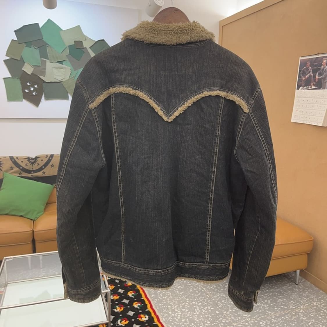 리바이스 빈티지 웨스턴 양털 쉐르파 데님 자켓 100 C08530 상품이미지4