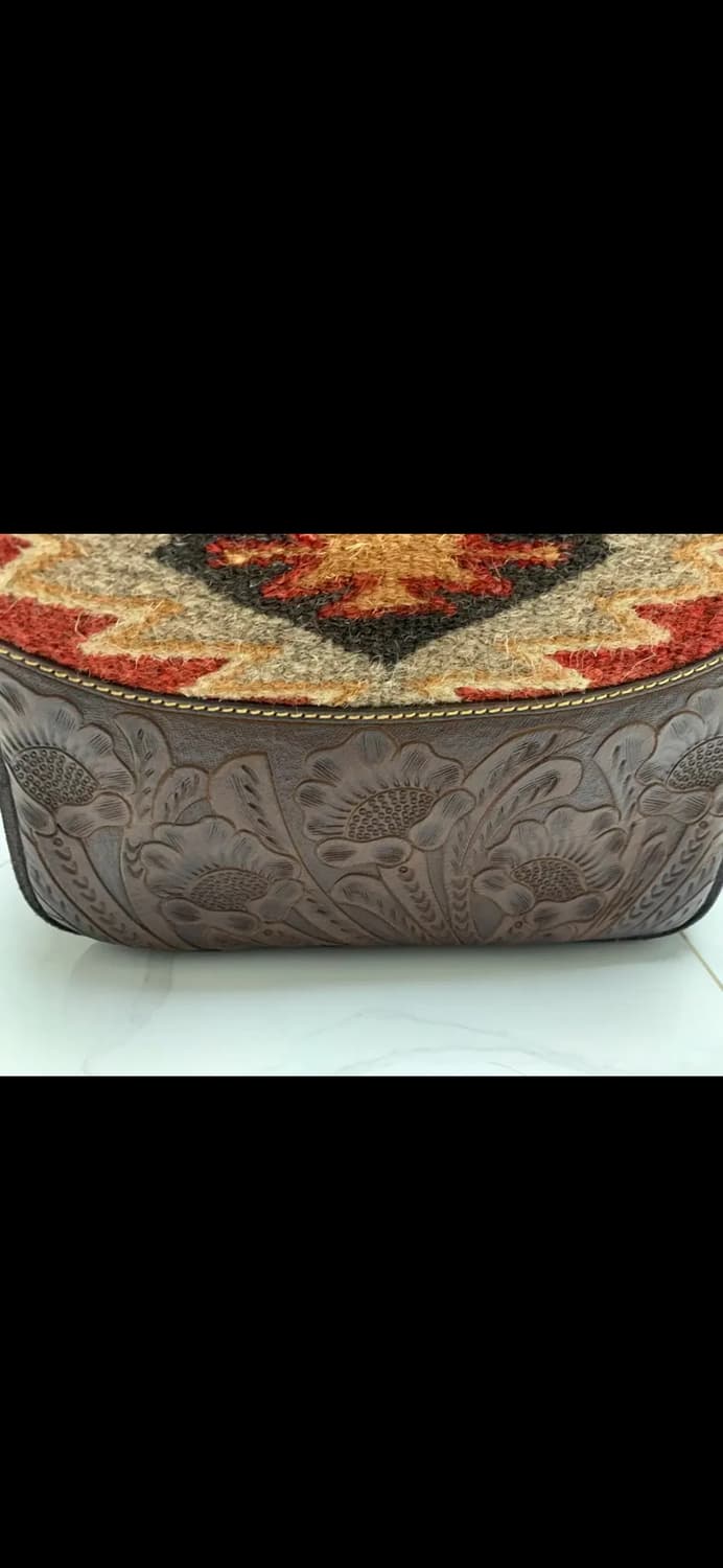 새제품 RRL Handwoven Pecos Leather더플백 가방 상품이미지10