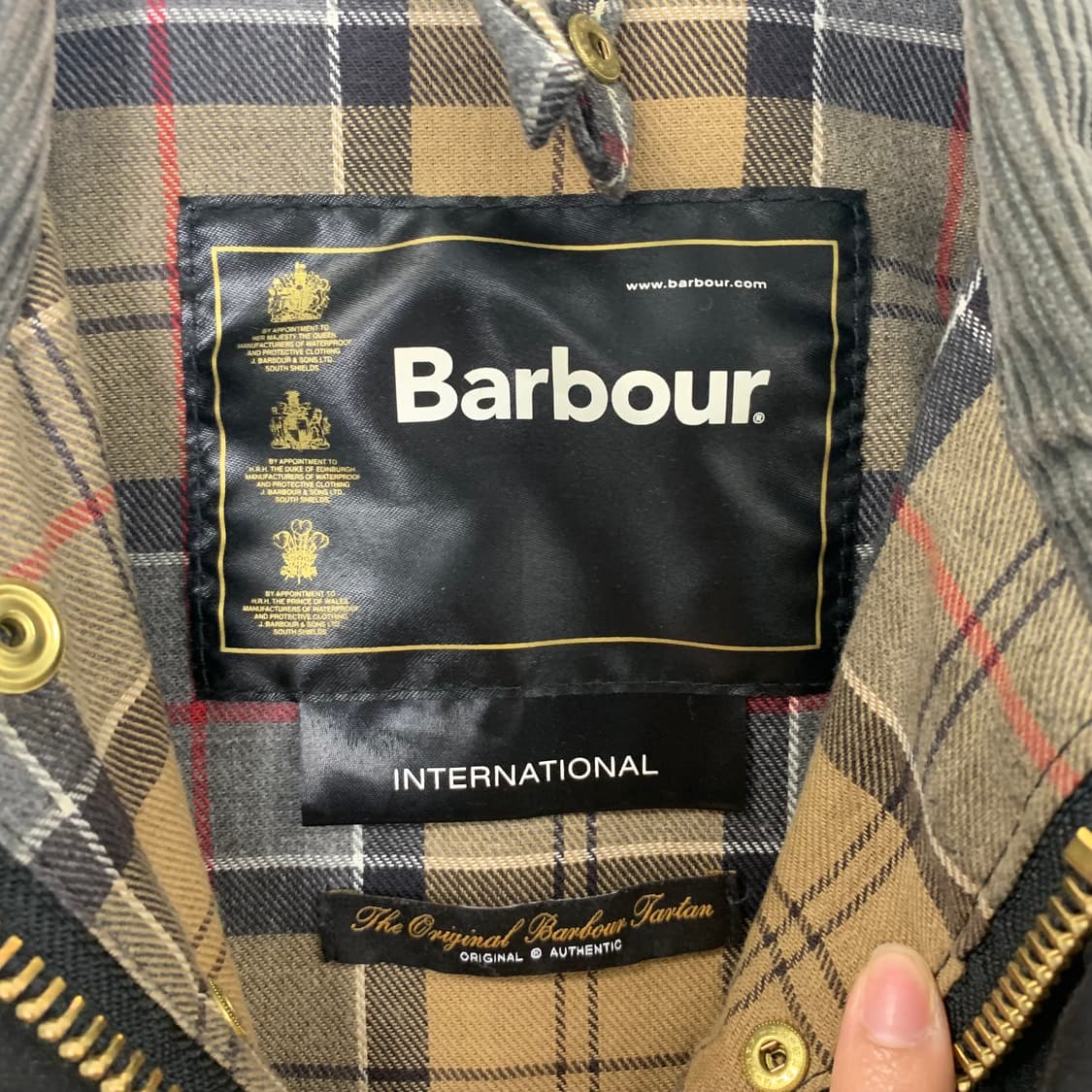 바버 인터네셔널 블랙 왁스 자켓 상품이미지8