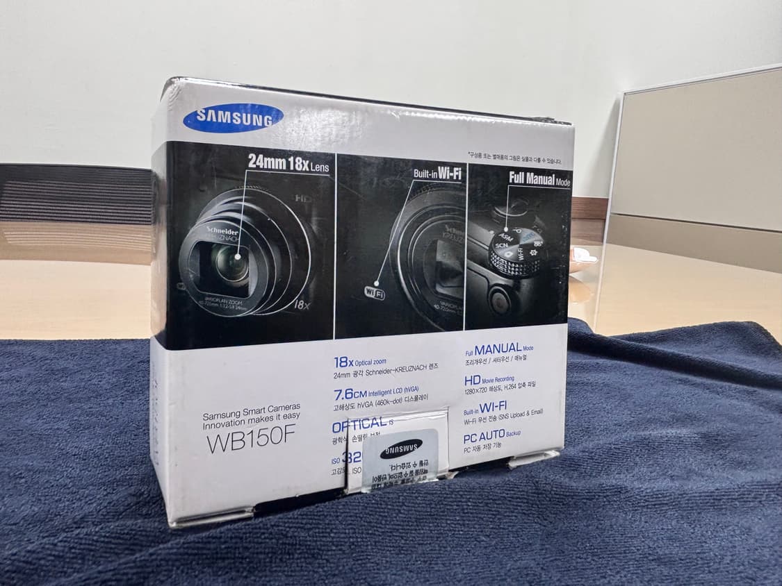 (풀박스) 삼성 디카 wb150f 상품이미지4