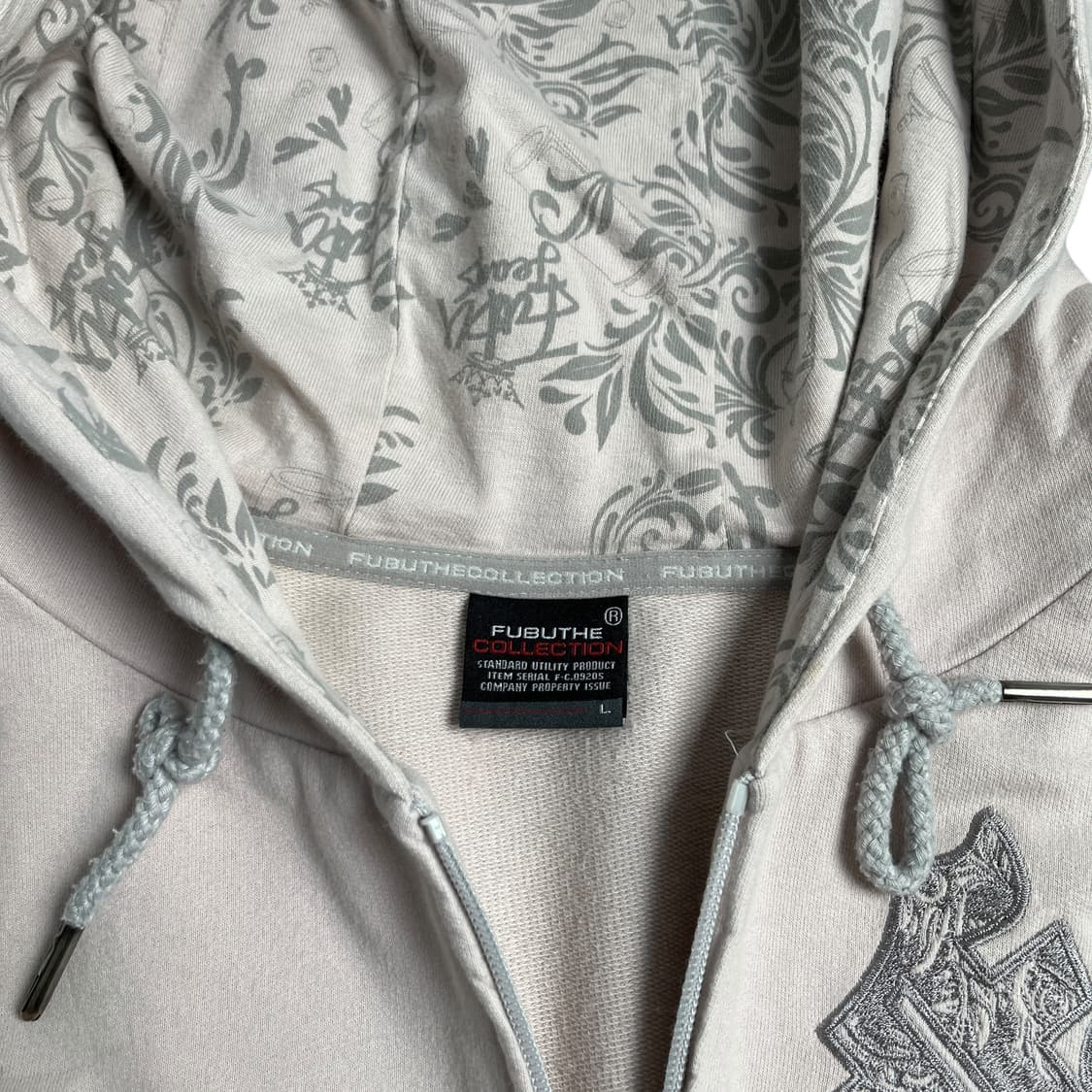 FUBU Lettering Hood Zip-Up 상품이미지4