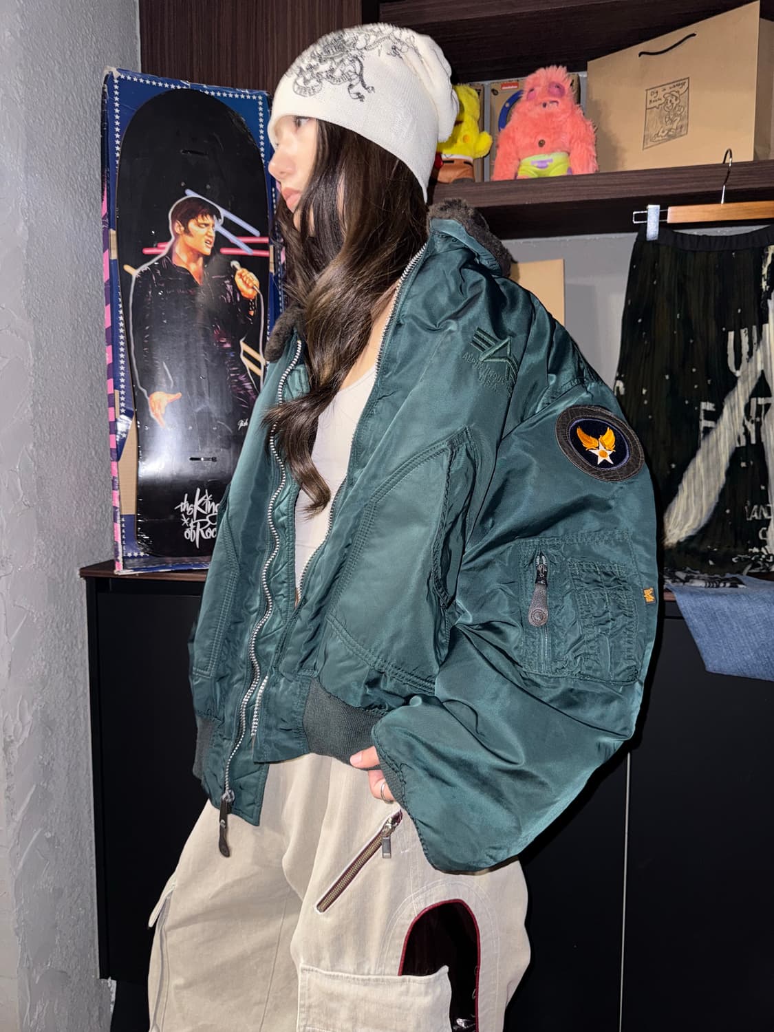 90's Alpha Industries 항공점퍼 상품이미지3