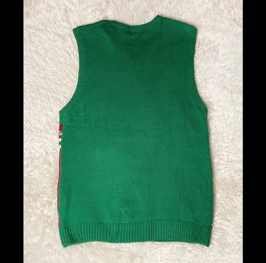 산타클로스 크리스마스 니트조끼 어글리니트 상품이미지9