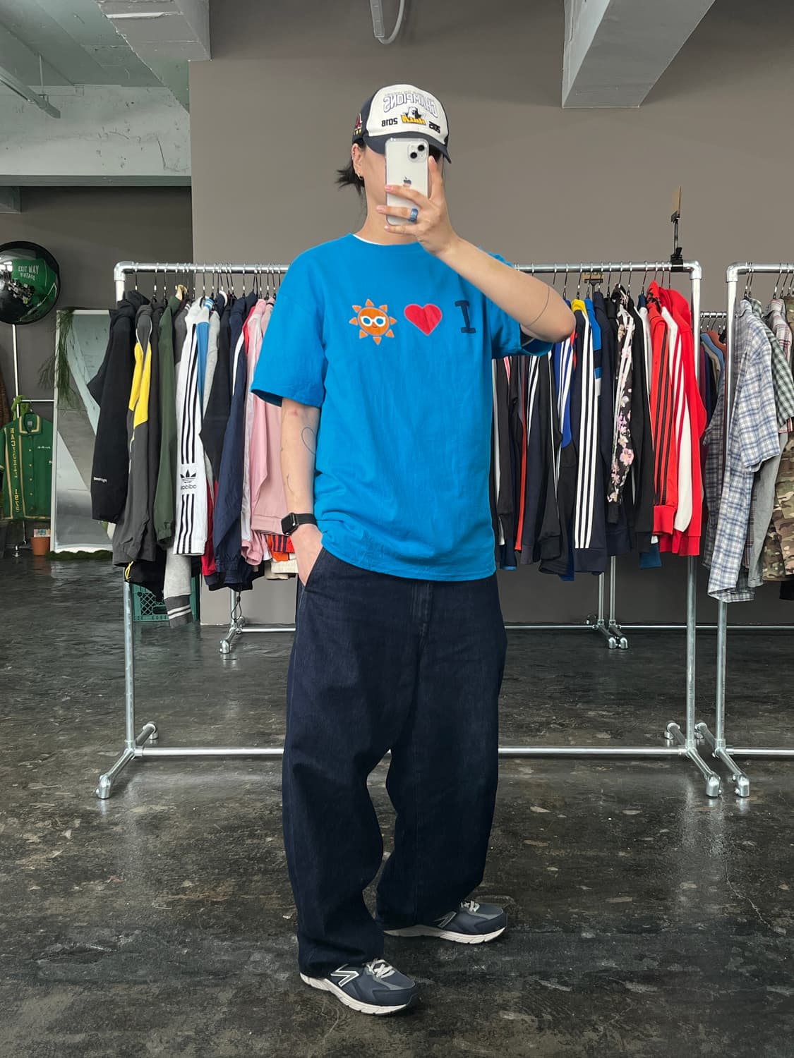 빈티지 프린팅 반팔 티셔츠 상품이미지6