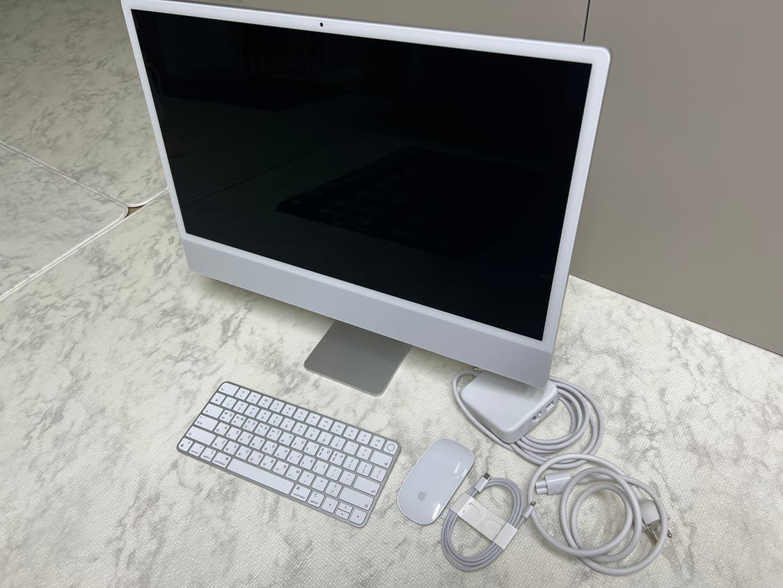 2021 아이맥 M1 24인치 실버 고급형 상품이미지1