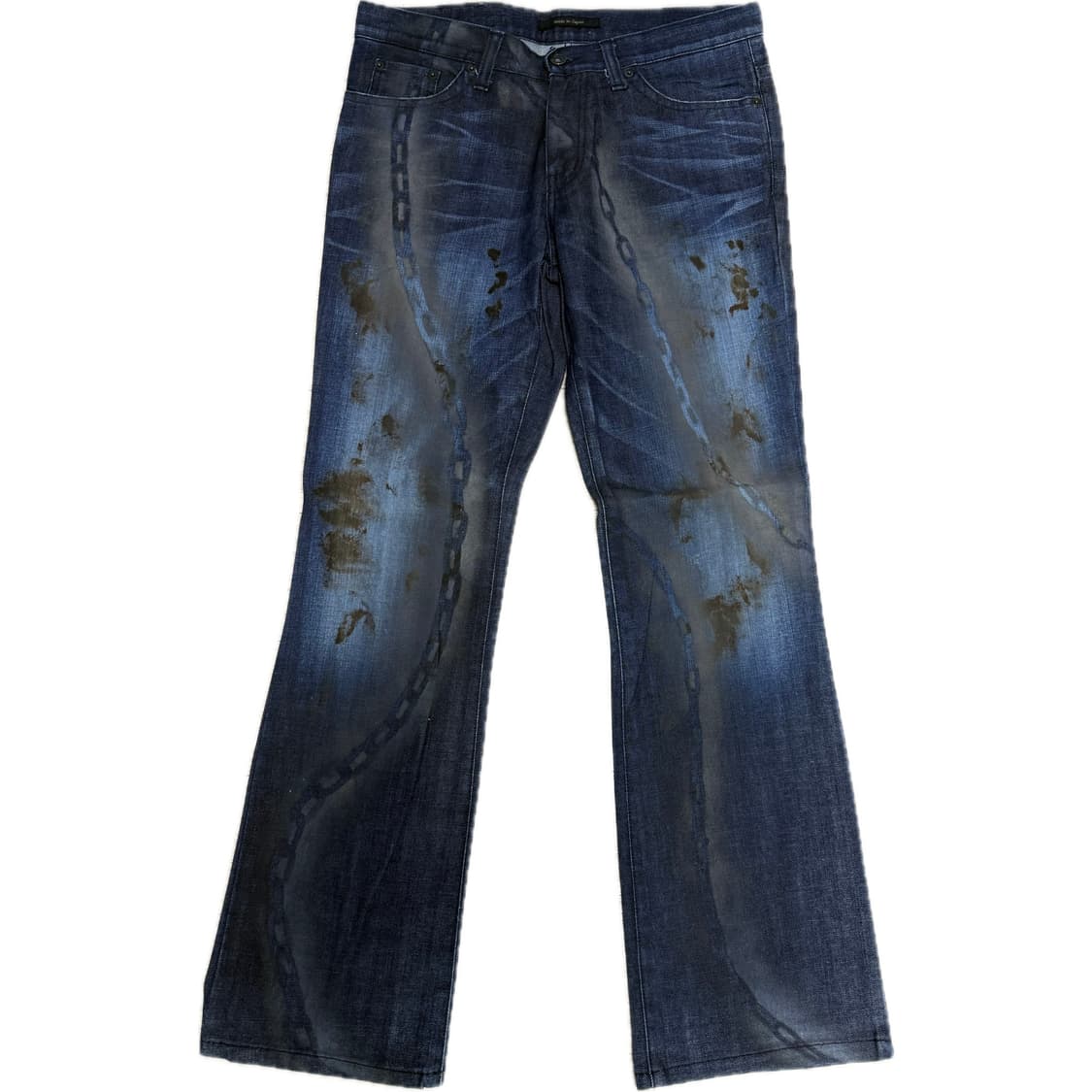 Semanticdesign 더티 채인 워싱진 상품이미지1