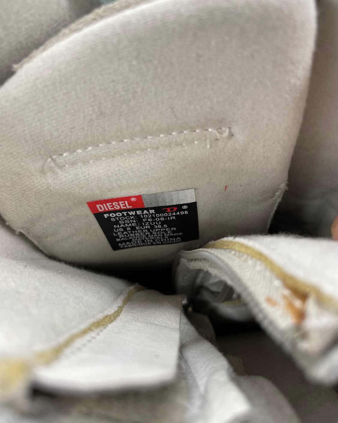 [245] 디젤 레이스업 복싱 슈즈 상품이미지10